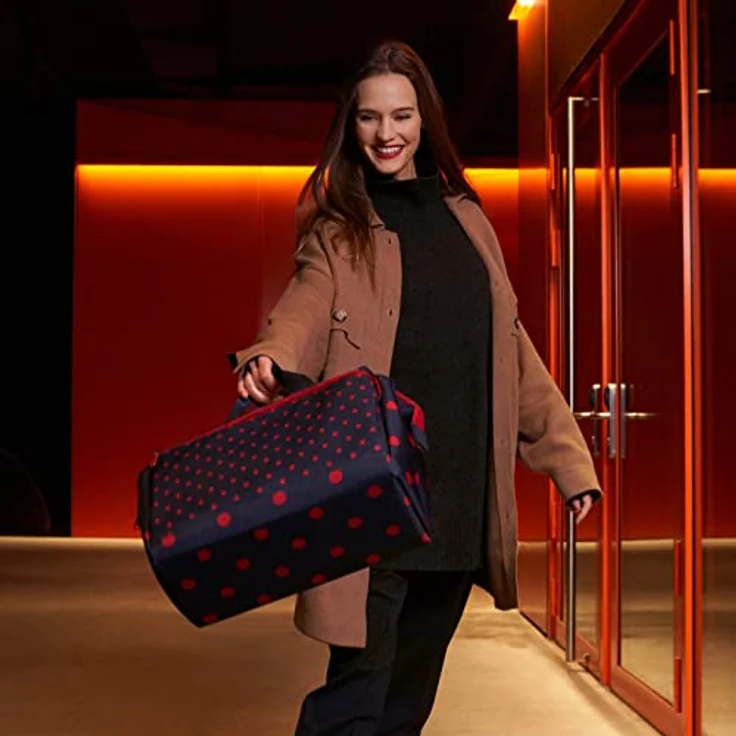 Reisenthel Allrounder S Pocket Reisetasche Sporttasche Doktortasche Weekender MO Mixed Dots Red – Bild 3