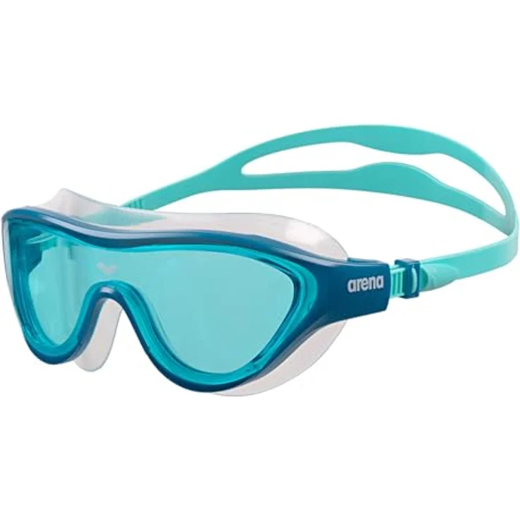 Arena Schwimmbrille THE ONE MASK UK, Universalschwimmmaske mit Panorama-Sichtfeld, verstellbarem Kopfband und UV-Schutz – Bild 1