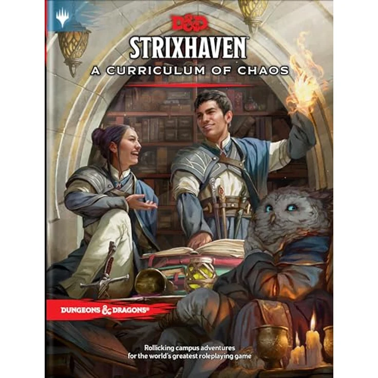 Dungeons & Dragons Strixhaven: A Curriculum of Chaos, D&D-Abenteuerbuch mit 4 neuen Abenteuern, neuem Volk und Bestiarium, englische Version – Bild 1