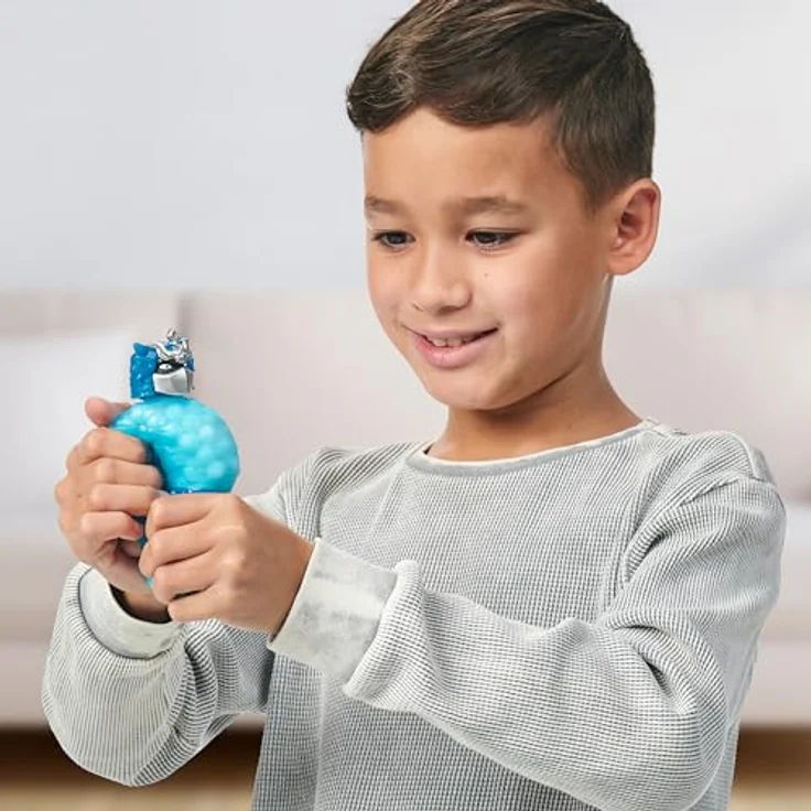 Heroes of Goo Jit Zu Stretch Striker Helden-Packung, dehnbare Actionfigur Pantaro, bis zu 3-fach dehnbar, Sammlung von 5 knirschenden Figuren – Bild 4