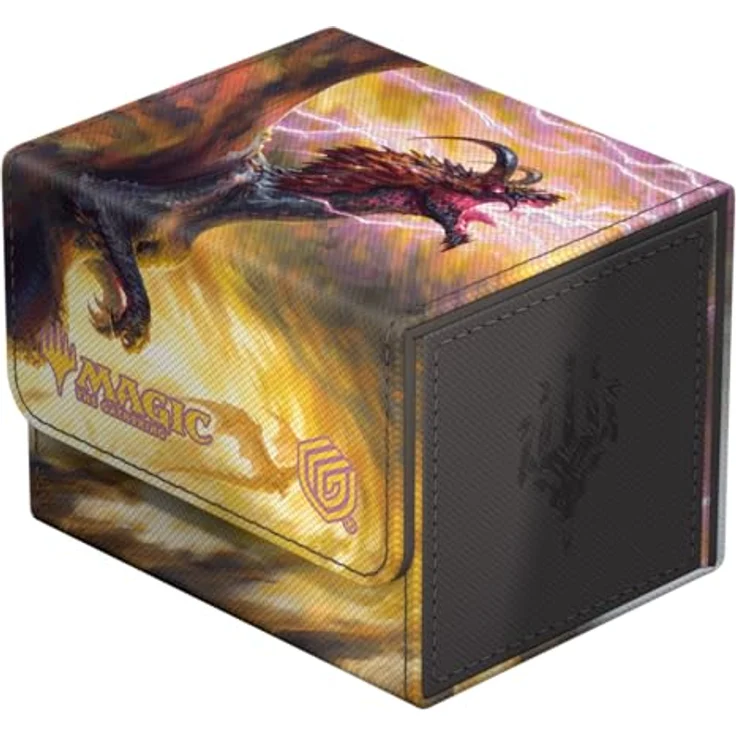 Ultimate Guard Sidewinder 100+ Xenoskin Magic: The Gathering "Tarkir: Dragonstorm" Ghostfire - Stormscale Scion, Designed for 100 Double-Sleeved Cards, Xenoskin Material mit Mikrofaser-Innenfutter, Magnetverschluss – Bild 2