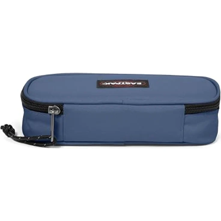 EASTPAK OVAL Single Federmäppchen - Hauptfach mit Stifteschlaufen, 100 % Polyester, vegan, Powder Pilot (Blau) – Bild 3