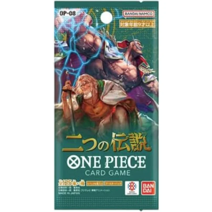 Bandai One Piece OP-08 Two Legends Display (24 Packs) Englisch, Sammelkarten mit neuen Anführern wie Tony Tony Chopper und Marco – Bild 4