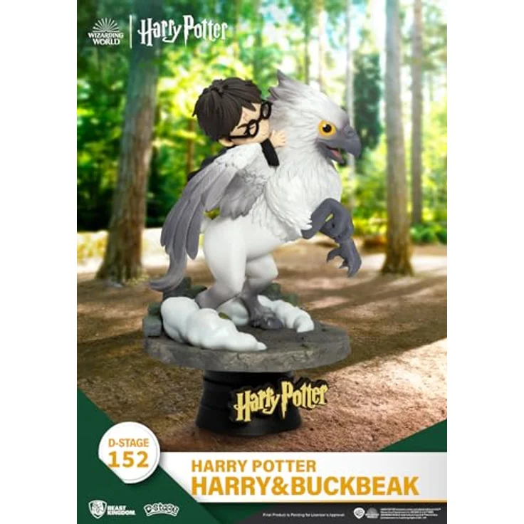 Beast Kingdom Toys Harry Potter D-Stage PVC Diorama Harry & Buckbeak, 16 cm, in transparenter Box – Bild 5