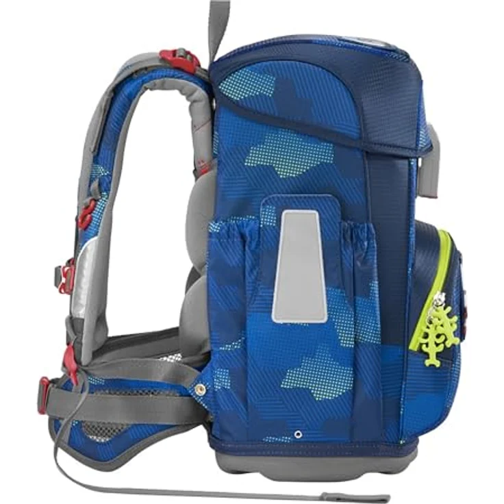 Step by Step Schulranzen-Set Cloud Fire Engine Brandon, 5-teilig, blau, Feuerwehr, ergonomischer Tornister mit Reflektoren, höhenverstellbar mit Hüftgurt, 19l, ab der 1. bis 4. Klasse – Bild 4