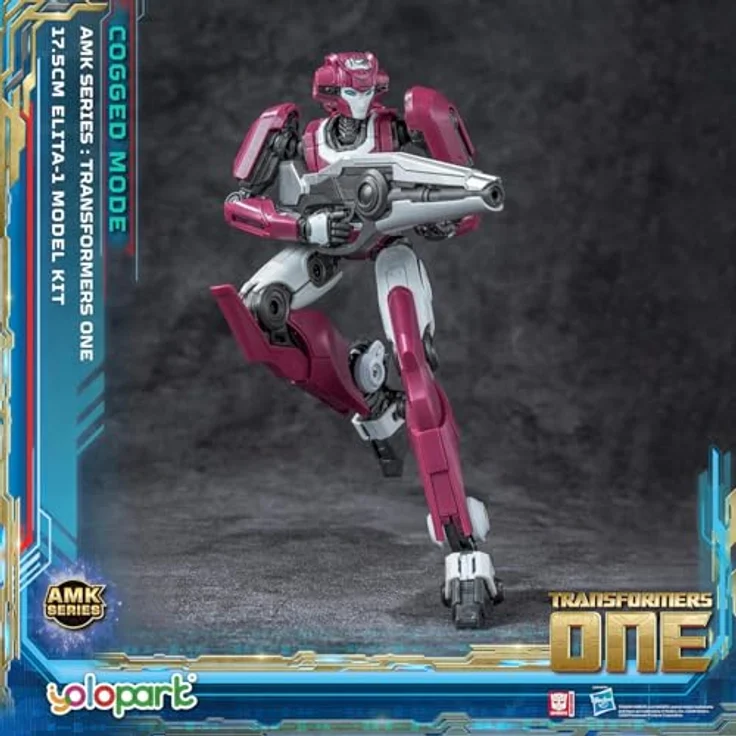 Yolopark Transformers 8 AMK Series Plastic Model Kit Elita-1, 20 cm komplett beweglich Actionfigur – Bild 3