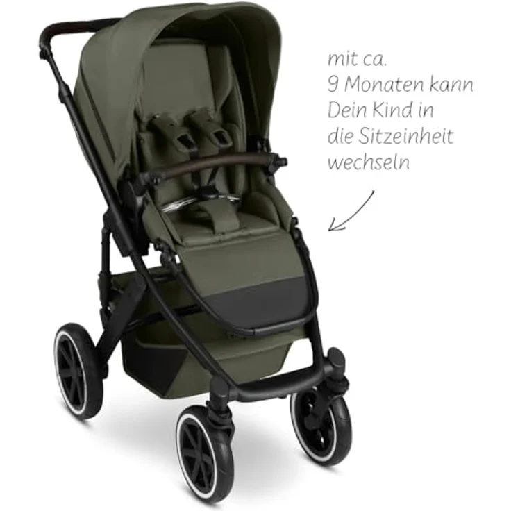 ABC Design Salsa 5 Air - Avocado, Buggy mit großen Luftreifen und integrierter Federung – Bild 5