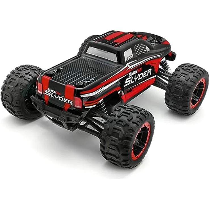 Maverick Monster Truck, ferngesteuert, 4WD Blackzon Slyder, Rot, 1/16 RTR - Kinder 7-11 Jahre – Bild 3