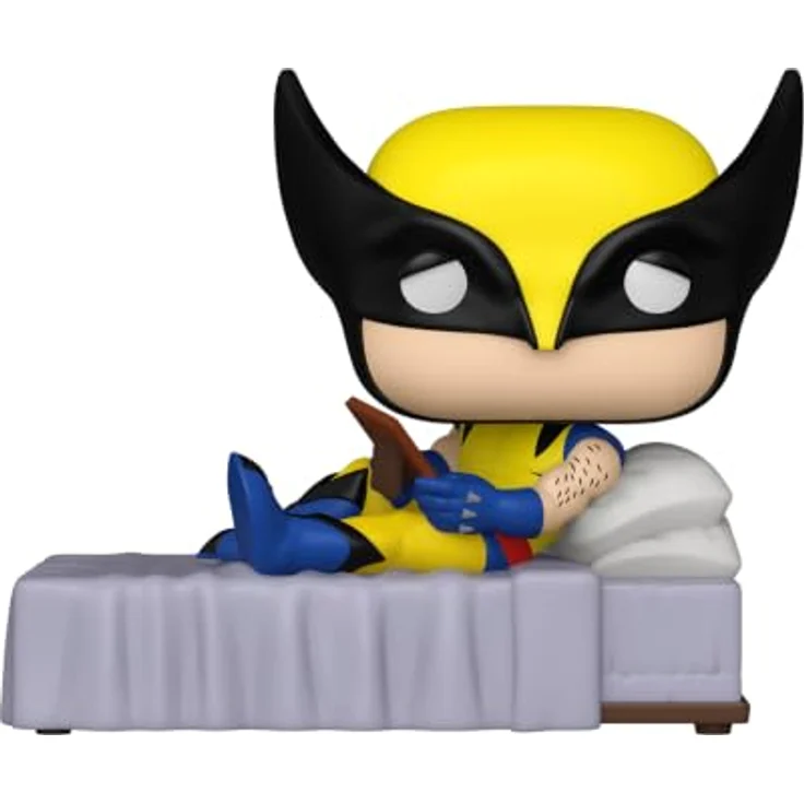 Funko Deluxe Wolverine Figur, detailreiche Marvel Sammelfigur aus hochwertigem Kunststoff, mehrfarbig, für Sammler und Fans ab 3 Jahren – Bild 2