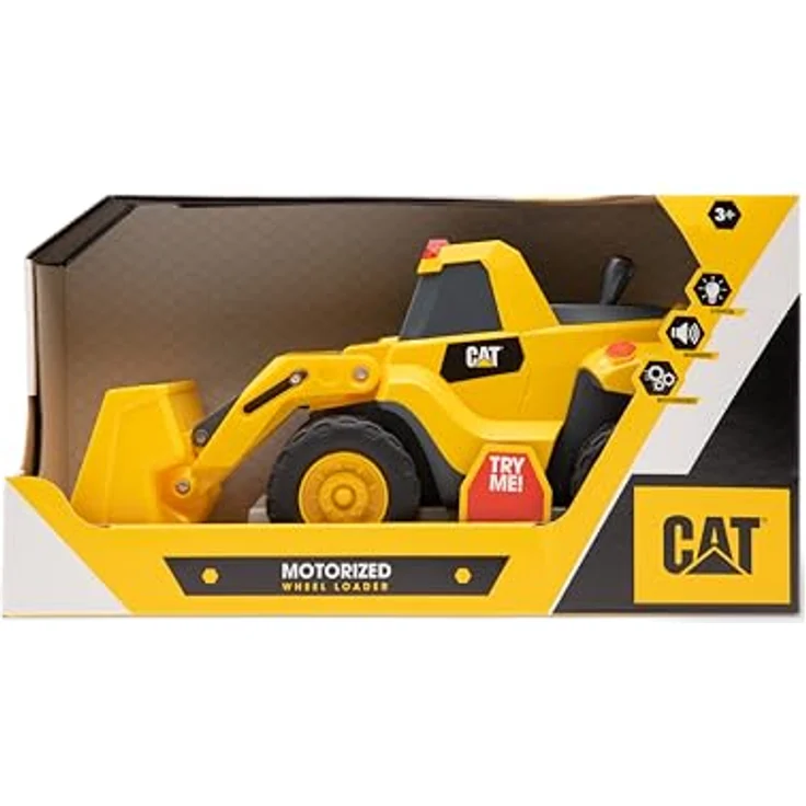 CAT® Motorisierter 82436, Baufahrzeug mit Joysticksteuerung und originalgetreuen Lichtern und Geräuschen, 38 cm – Bild 2