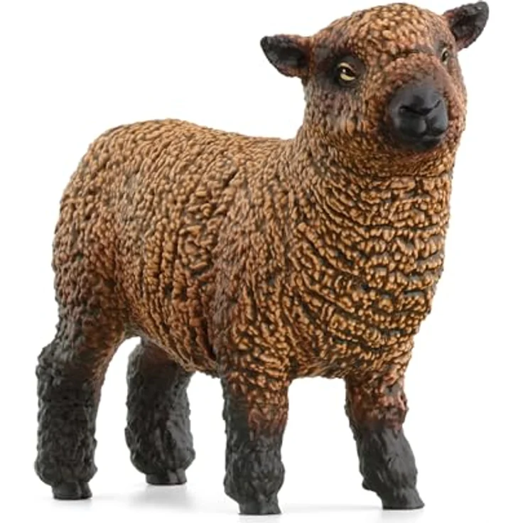 Schleich Schaffreunde (42660) Farm World, Set mit 3 Schafen in braun, gefleckt und weiß – Bild 5