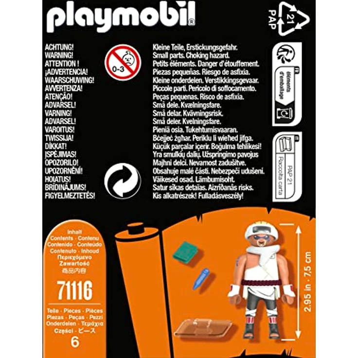 PLAYMOBIL Naruto Shippuden - Killer Bee Konstruktionsspielzeug – Bild 4