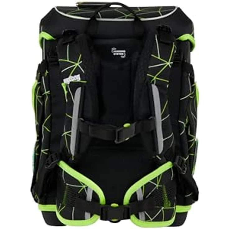 ergobag cubo Light Set ergonomischer Schulranzen, extra leicht mit Hüftgurt, 6-teilig, 860 g, recycelte Materialien, individuelle Gestaltungsmöglichkeiten – Bild 5