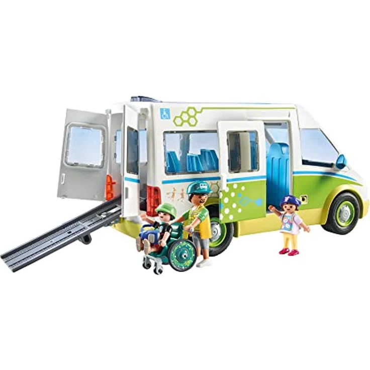 Playmobil® Schulbus (71329), My City Life Konstruktions-Spielset, (53 St), Made in Europe – Bild 2