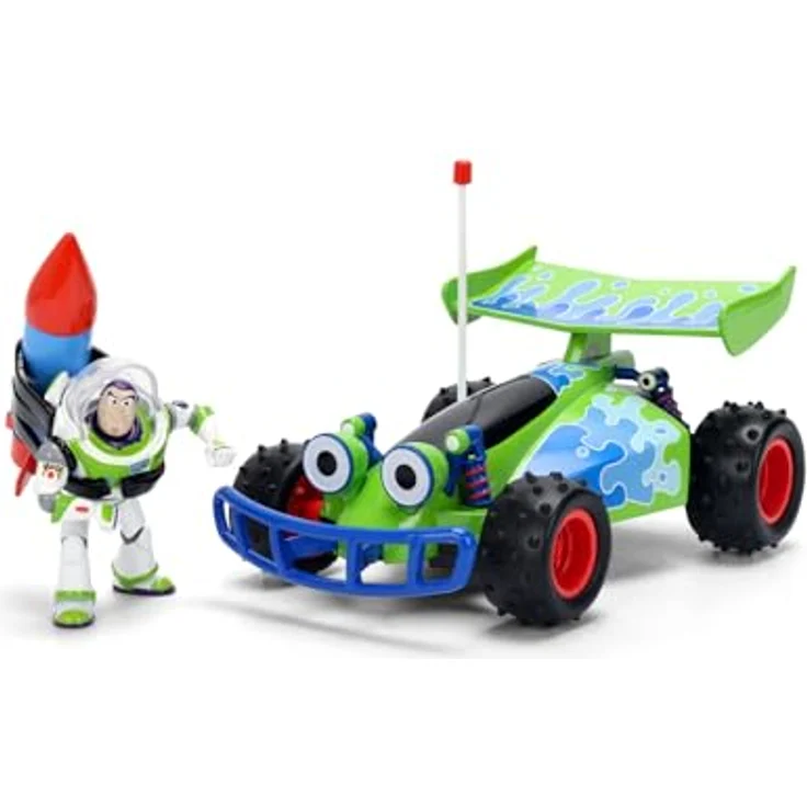 Jada Toys Toy Story Buggy mit Buzz Lightyear, detailreiches Die-Cast Modellauto & Sammelfigur aus Metall im Maßstab 1:24, für Fans & Kinder ab 8 Jahren – Bild 5