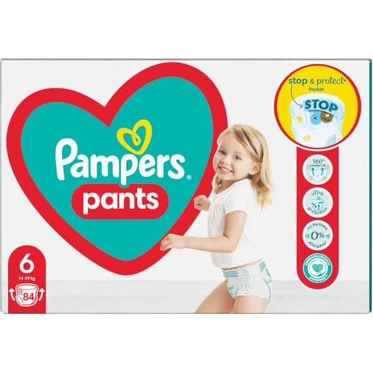 Pampers Pants Dreng/Pige 6 84 stk – Bild 2
