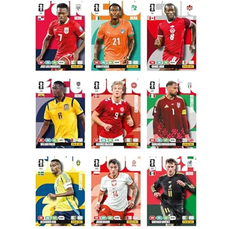 Panini FIFA-Weltmeisterschaft 2026 Adrenalyn XL Fat Pack, 26 offizielle Trading Cards für Sammler – Bild 3