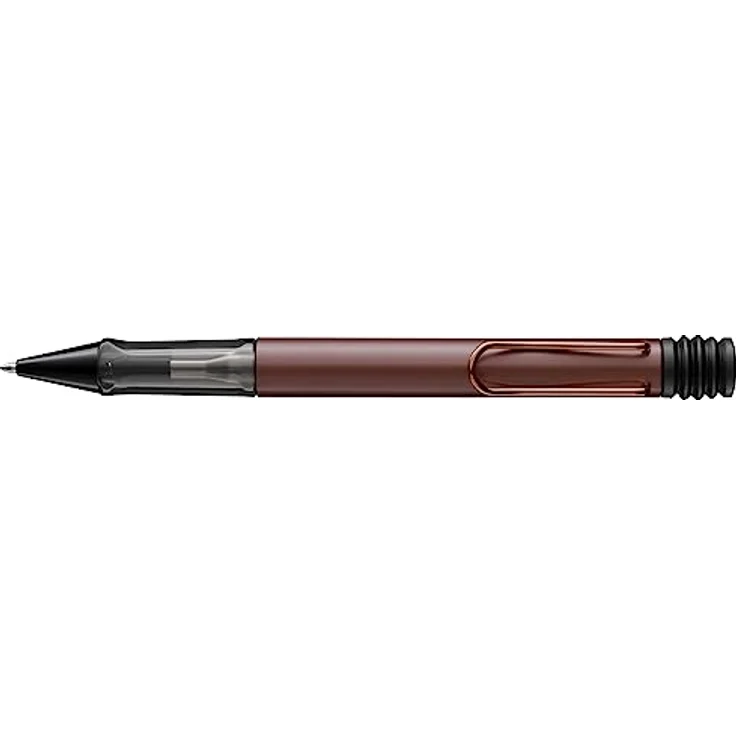 Lamy Kugelschreiber Lx Au, metallische Oberfläche, braun, schwarz, 0,5 mm Strichbreite, hergestellt in Deutschland – Bild 2