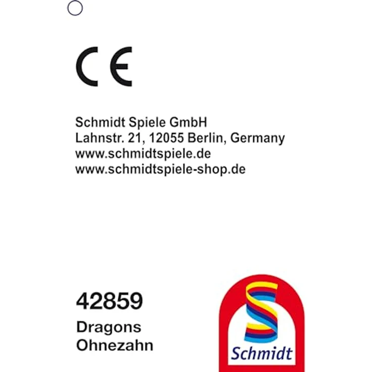 Schmidt Spiele 42859 Dragons Ohnezahn, Plüschfigur 18 cm, hochwertiger weicher Plüsch, ab 0 Jahren – Bild 2