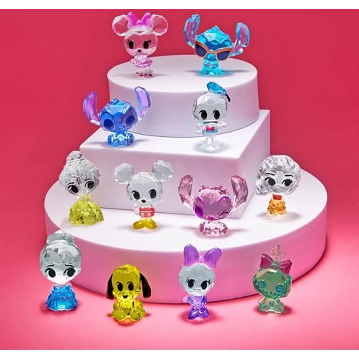 Cra-z-art Disney Crystal Reveal Balls Series 2.5, Sammelfiguren mit glänzender Kristalloptik, zufällige Disney-Figuren und Zubehör für Kinder ab 5 Jahren – Bild 8