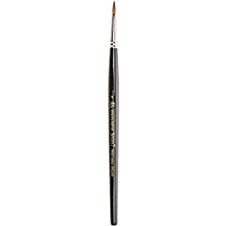 Winsor & Newton 5007001 Serie 7 Aquarellpinsel, Kolinski Rund-Pinsel Nr. 1 - 1,8 mm, Qualität von Handarbeit