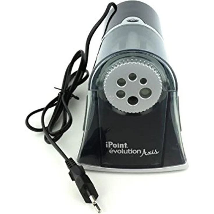 Westcott iPoint évolution Axis, elektrischer Anspitzer mit Auto-Stopp-Technologie, leise und schnell, modernes Design – Bild 2