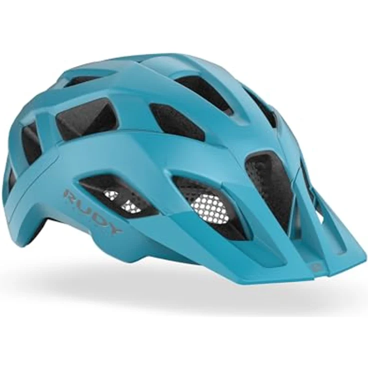 Rudy Project Crossway Helm blau/türkis Kopfumfang S-M | 55-58cm 2022 Fahrradhelm mit RSR 10S Retention System und EPS In Mold Construction – Bild 1