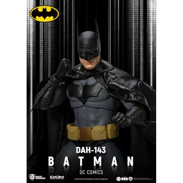 Beast Kingdom DC Comics Action Figure Batman, 21 cm mit Austausch- und Zubehörteilen in bedruckter Box – Bild 4