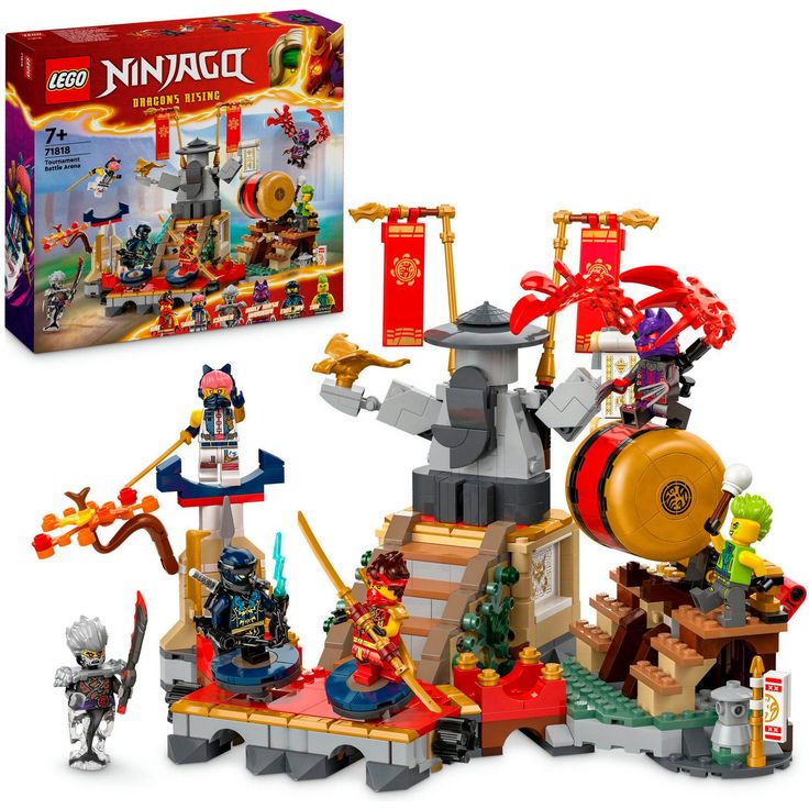 LEGO® Konstruktionsspielsteine Turnier-Arena (71818), LEGO Ninjago, (659 St), Made in Europe - Preisvergleich