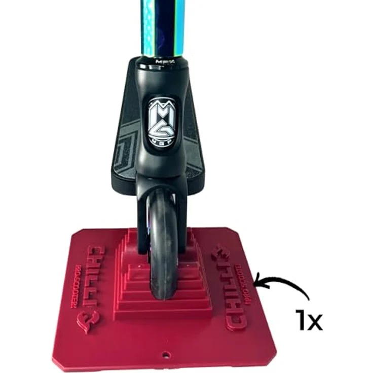 Chilli Pro Scooter Stuntscooter Chilli Pro Stunt-Scooter Trick Tret Roller Ständer 100 -125mm Rollen, Rot – Bild 5