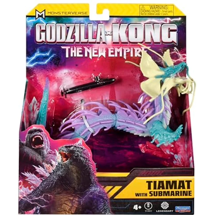 Godzilla THE NEW EMPIRE - KONG Tiamat 15 cm Sammelfigur mit U-Boot-Zubehör und detaillierter Gestaltung – Bild 4