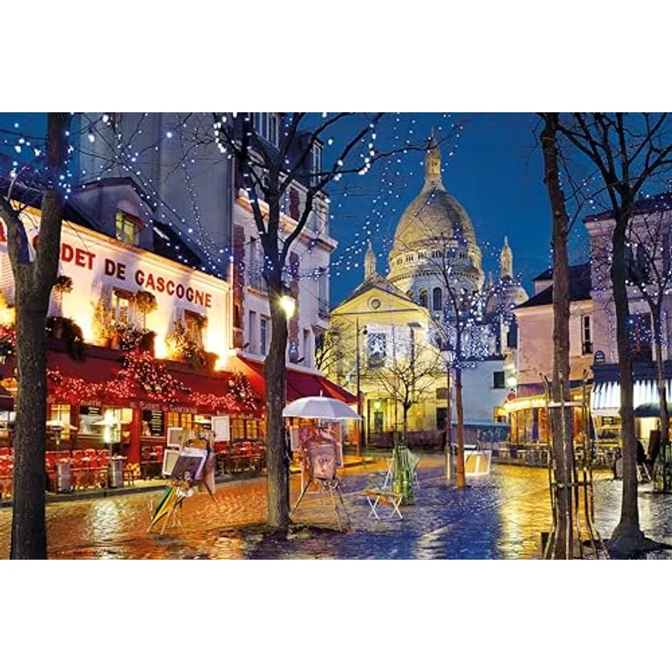 Clementoni Paris-Montmartre Puzzle 1500 Teile, anspruchsvolles Puzzle in 59,2 x 84,3 cm, ideal für Erwachsene und Kinder, umweltfreundliche Verpackung – Bild 2