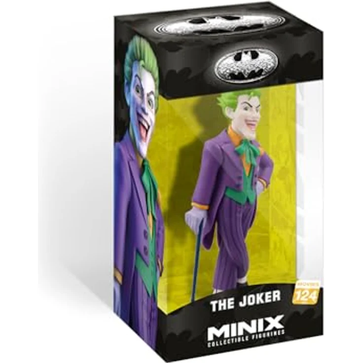 MINIX - DC Comics Joker - Sammelfigur 12 cm aus PVC in Ausstellungsbox – Bild 2