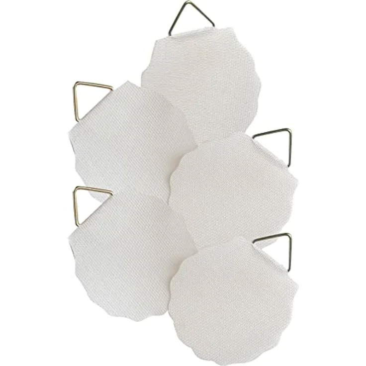 AVERY Zweckform 3731 Bildaufhänger zum Kleben 5 Stück (Ø 40 mm Durchmesser, weiße Aufkleber, Tragkraft bis zu 1,2 kg / 1200 g, selbstklebend, besonders stabil, für Bilder, Teller und Deko Objekte) – Bild 2