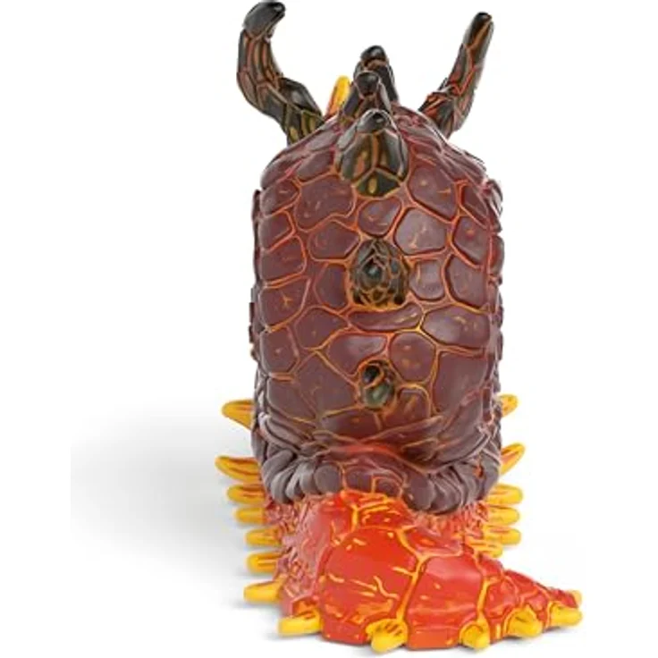 Schleich Lavaschnecke Eldrador Creatures, orange-rote Spielzeugfigur mit spitzen Stacheln, 9 x 5 x 5 cm – Bild 3