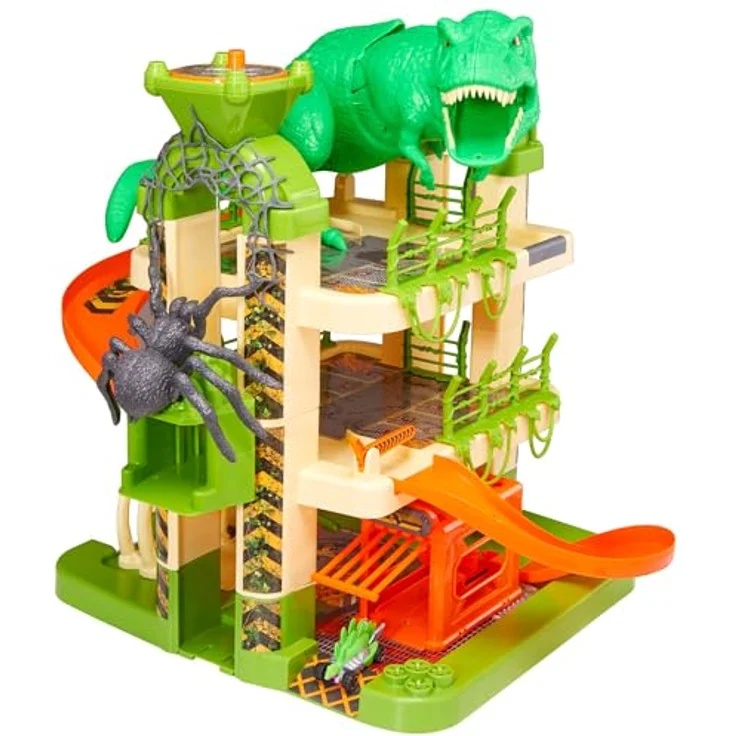 Teamsterz Mayhem Monster Garage (31117451), Garagen-Spielset mit 1 Druckgussauto, 52 x 47 x 56,7 cm, geeignet für Kinder ab 3 Jahren – Bild 1