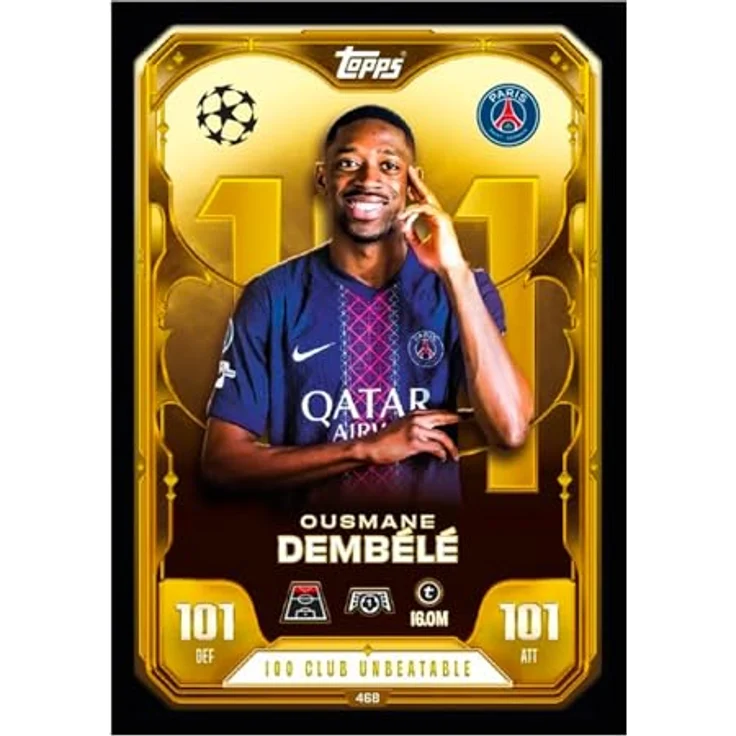 Topps UEFA Champions League Match Attax 2025/2026, Starter-Pack mit Sammelordner, 2 Spielmatten, 2 Päckchen (24 Karten) und 1 Spezial-Päckchen mit Limited Edition Karten – Bild 3
