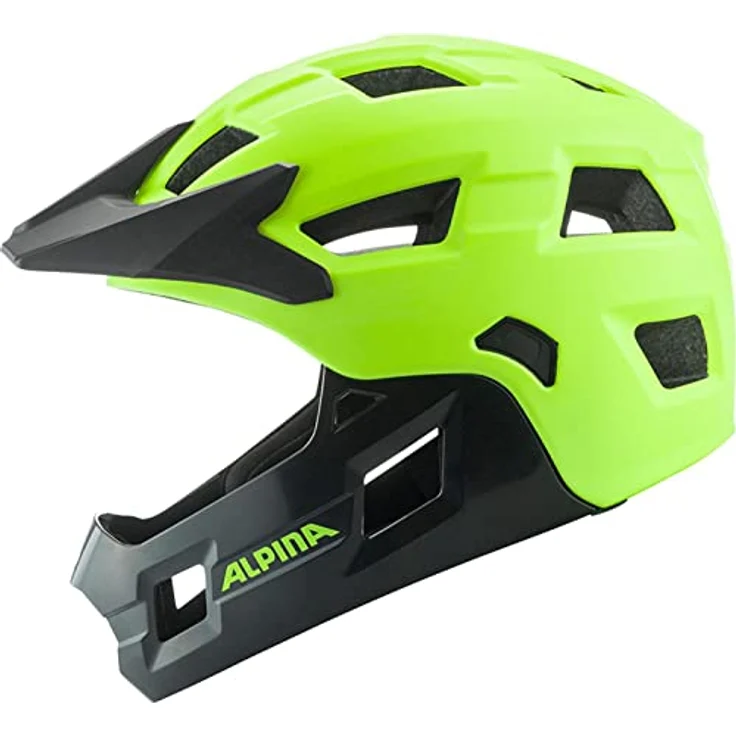 Alpina Unisex-Jugendliche RUPI Fahrradhelm, be Visible matt, 50-55 – Bild 3