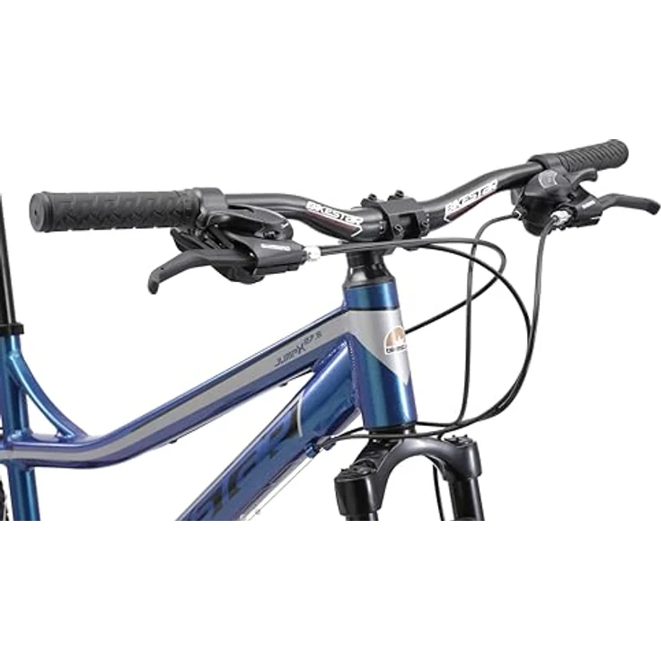 BIKESTAR Hardtail Aluminium Mountainbike 27. 5 Zoll, 21 Gang Shimano Schaltung mit Scheibenbremse | 17 Zoll Rahmen MTB Erwachsenen- und Jugendfahrrad | Blau – Bild 9