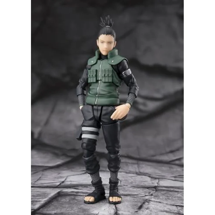 TAMASHII NATIONS Naruto Shippuden S.H. Figuarts Actionfigur Shikamaru Nara, 15 cm, mit Zubehör und austauschbaren Teilen – Bild 2