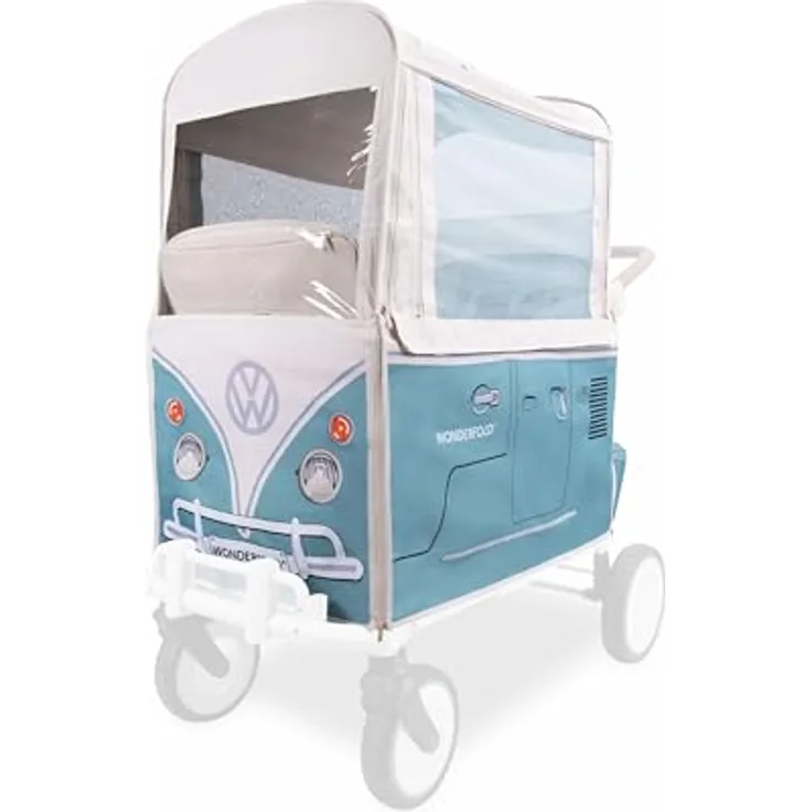 WONDERFOLD W4 Volkswagen Weather Cover, vielseitiger Regenschutz mit UPF50-Gewebe, Bondi Blue