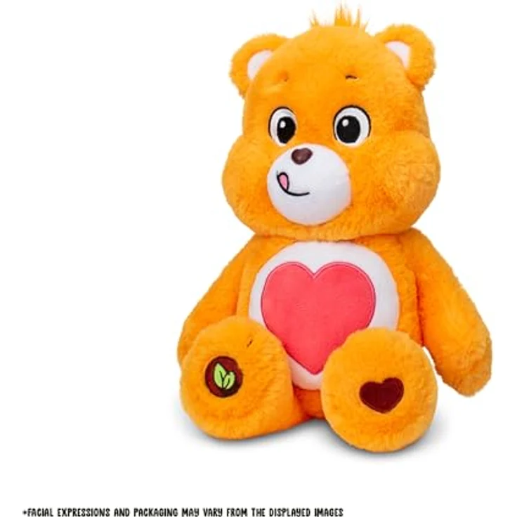 Care Bears Tenderheart Bear Plushie, 14 Zoll Plüsch-Teddy in Orange, super weich, für Kinder ab 4 Jahren, ideales Geschenk für Mädchen und Jungen – Bild 2