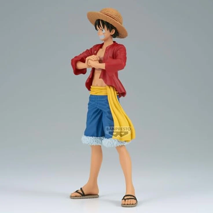 Banpresto BP29386P Monkey D. Luffy Actionfigur, 19 cm, PVC, mehrfarbig, für Anime-Fans, mit Basisständer – Bild 5