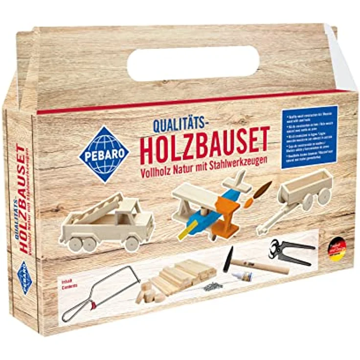 PEBARO Holzbauset für kreative Baumeister – Bild 2