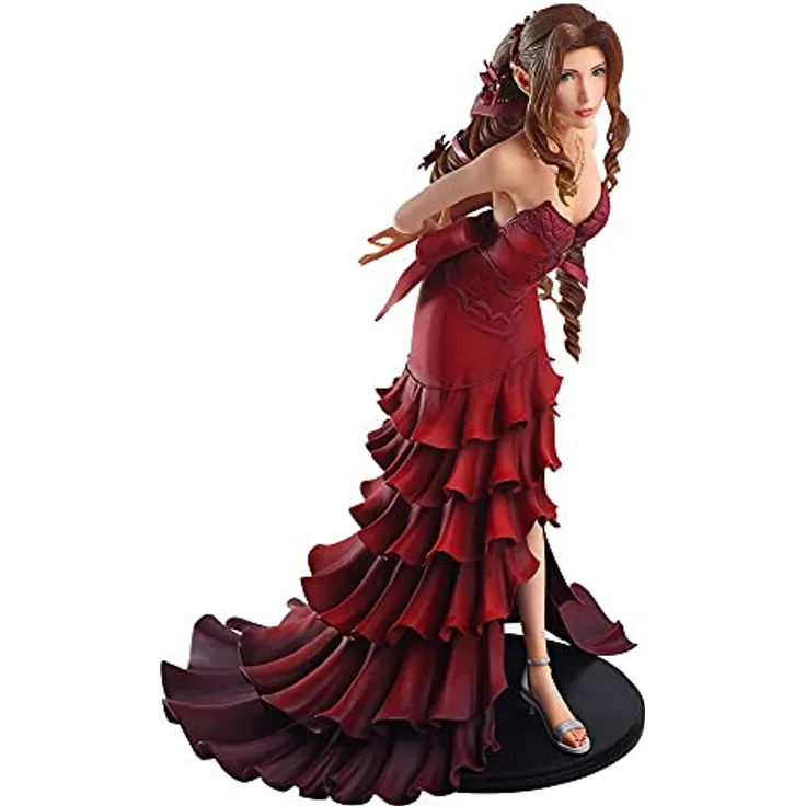 SQUARE ENIX FINAL Fantasy VII – Remake Static Arts Aerith Gainsborough Kleid, detailreiche Sammelfigur