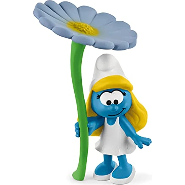 Schleich Die Schlümpfe 20828 Schlumpfine mit Blume Spielfigur – Bild 2
