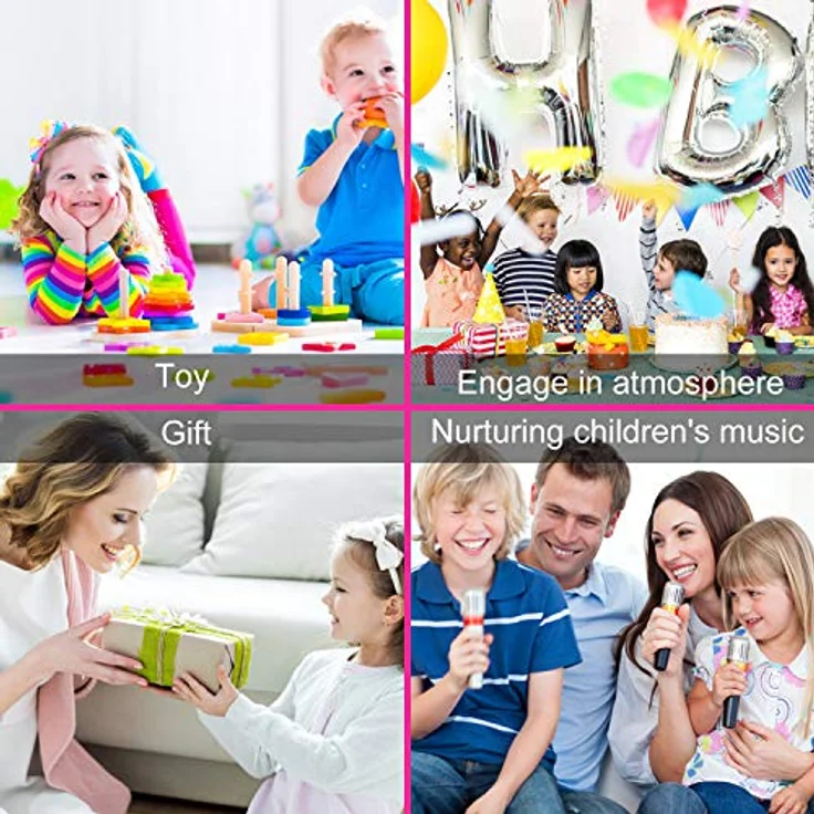 EXTSUD Klaviermatte,Kinderspielzeug Geschenk für Jungen Mädchen,Kleinkind Tanzmatten,Baby Spielzeug ab 1 Jahr Geschenk, Mädchen Instrumenten Klaviertastatur Keyboard Musikmatte – Bild 8