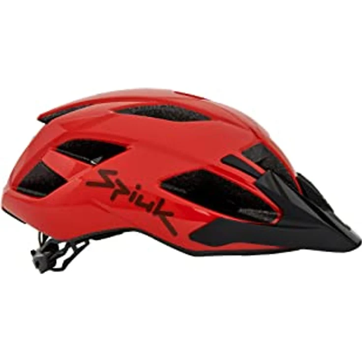 Spiuk Kaval Helmet, belüfteter Fahrradhelm für Straße und Berge, rot, L – Bild 3