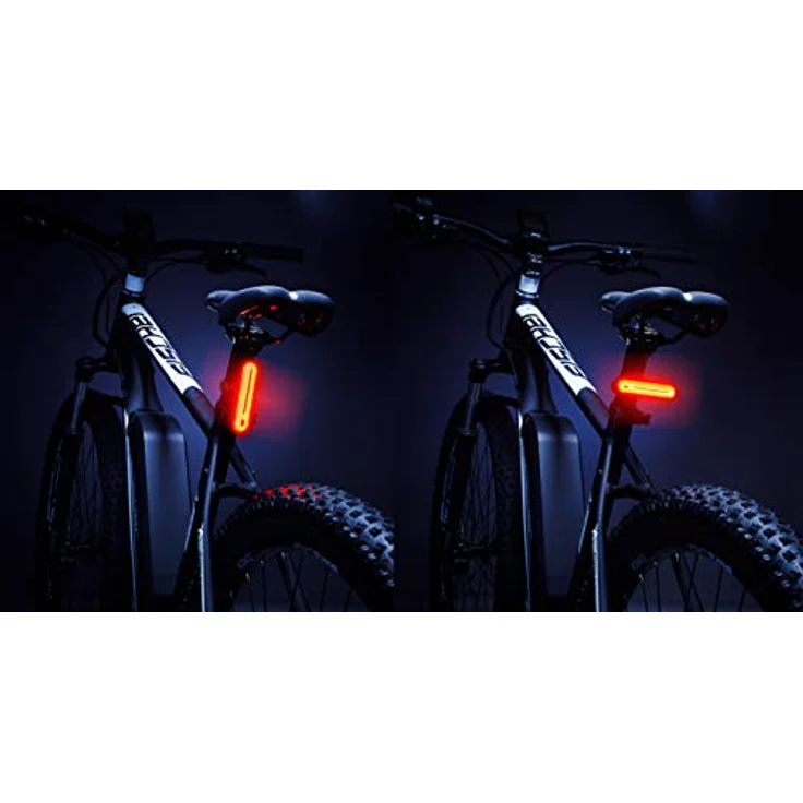 Fischer Fahrrad LED Akku-Stableuchte, 50 LEDs, Rücklicht, rear mit Akku und USB-Ladefunktion, Spritzwasserschutz nach IP44, StVZO-zugelassen – Bild 2