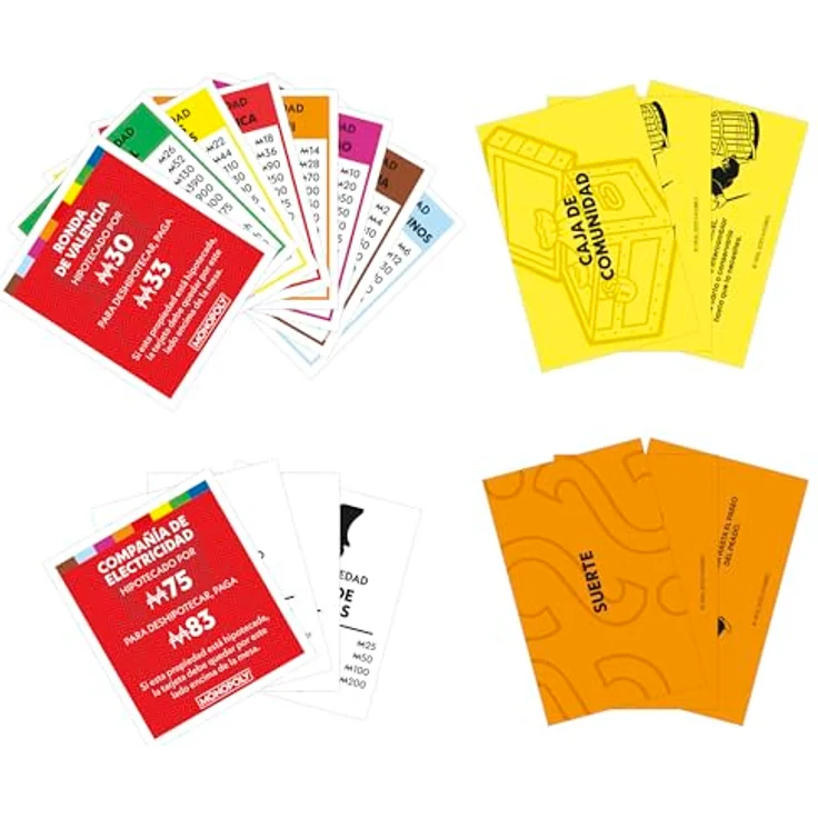 Hasbro Monopoly, Brettspiel mit Aufbewahrungsfach und größeren Spielfiguren, Spanische Edition – Bild 4